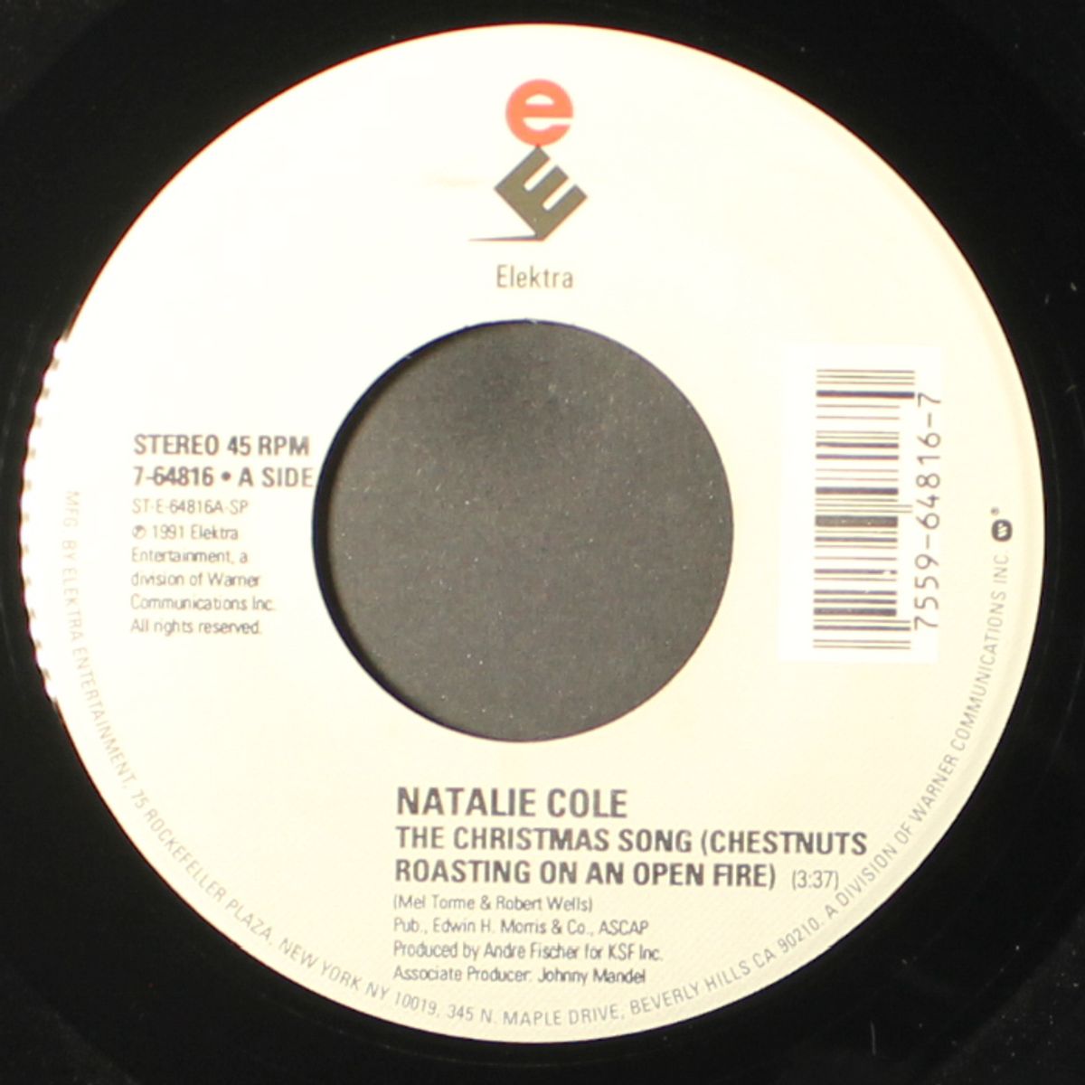 the christmas song / nature boy by NATALIE COLE