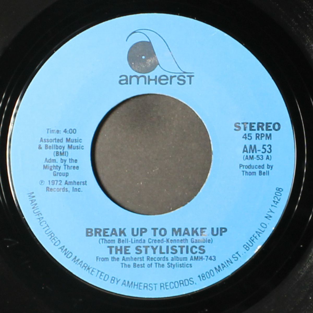 break up to make up / you'll never get to heaven by STYLISTICS