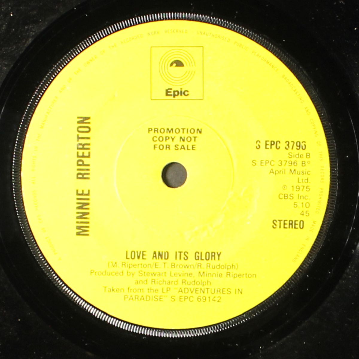 when it comes down to it / love and it's glory by MINNIE RIPERTON