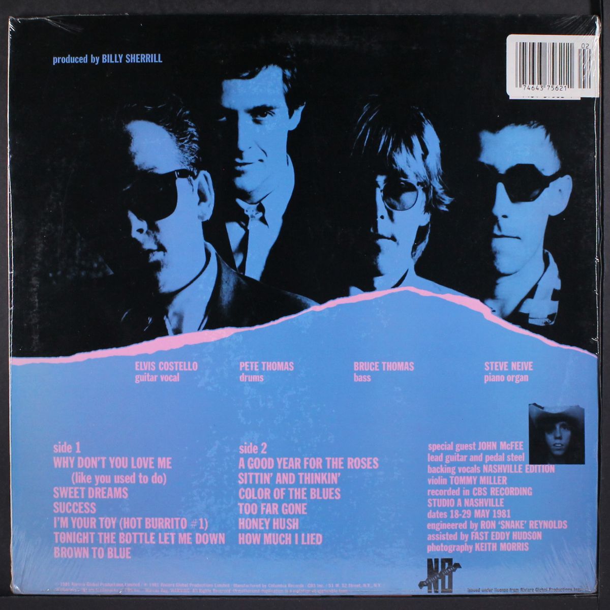 almost blue by ELVIS COSTELLO & ATTRACTIONS