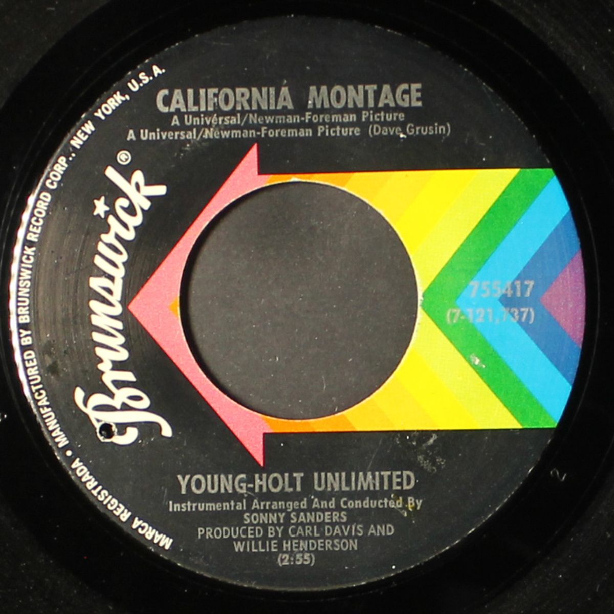 california montages / straight ahead by YOUNG HOLT UNLIMITED