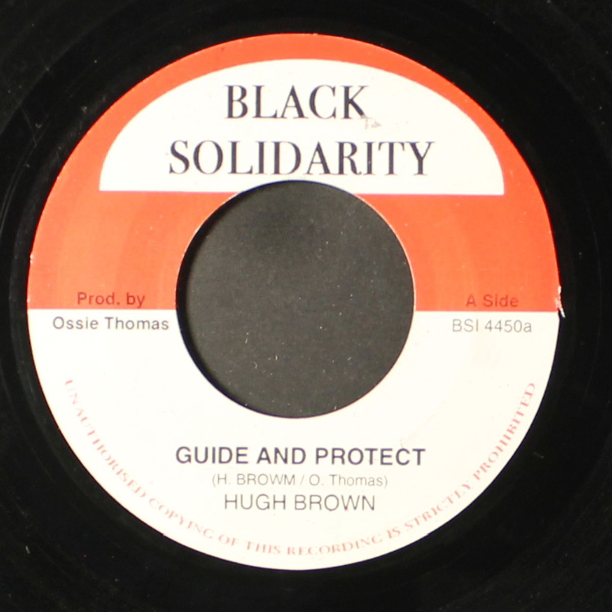 guide and protect / dub by HUGH BROWN
