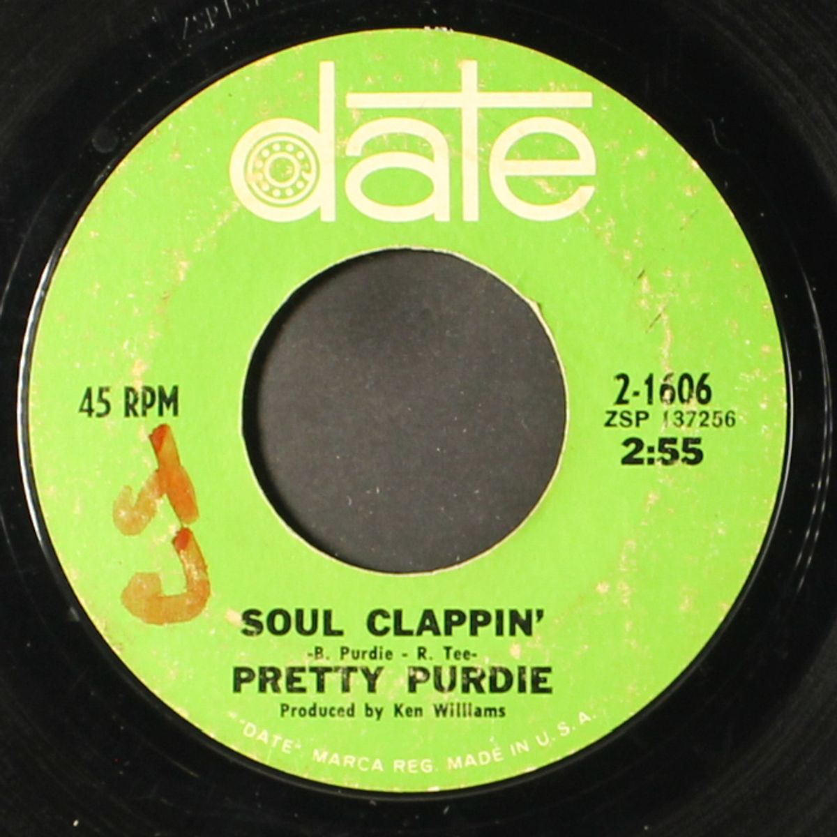 soul clappin' / blow your lid by PRETTY PURDIE