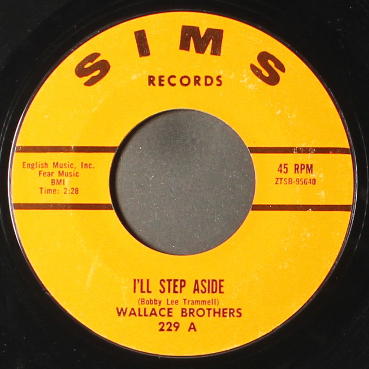 i'll step aside by WALLACE BROTHERS