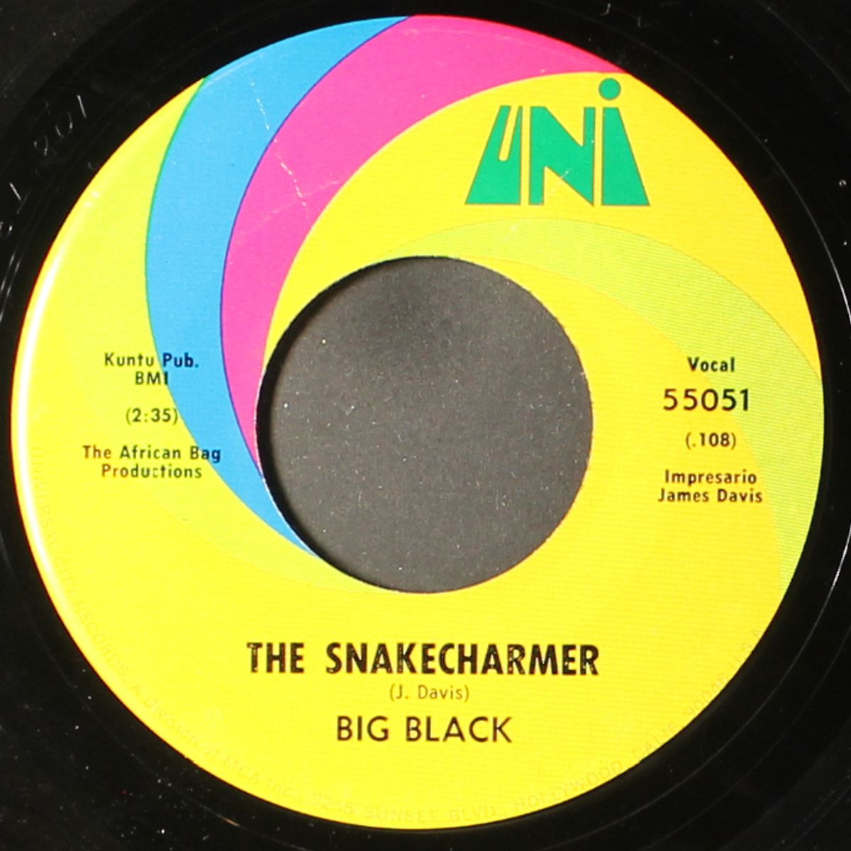 come on and get it, baby / the snakecharmer by BIG BLACK