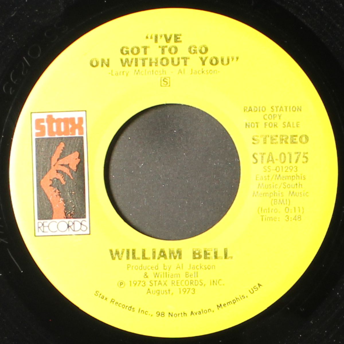 i've got to go on without you / mono by WILLIAM BELL