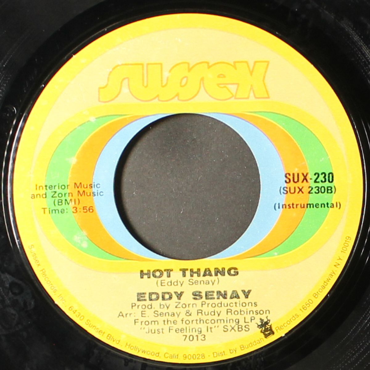ain't no sunshine / hot thang by EDDY SENAY