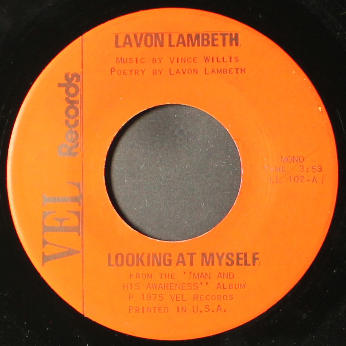looking at myself / talking to her by LAVON LAMBETH