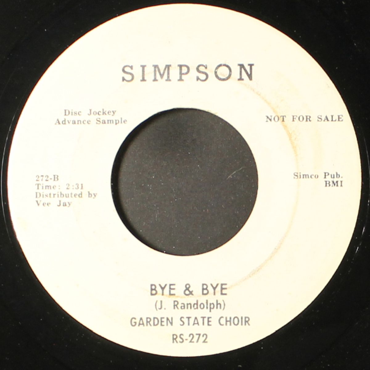 oh what a day / bye & bye by GARDEN STATE CHOIR