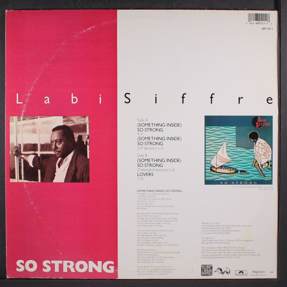 so strong / lovers by LABI SIFFRE