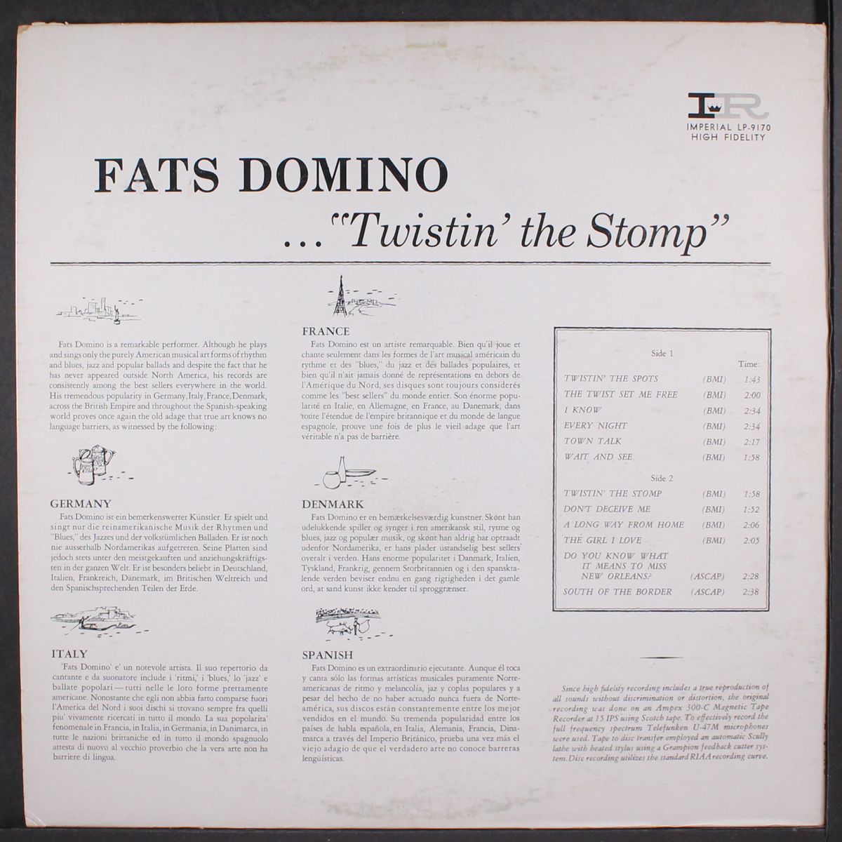 twistin' the stomp by FATS DOMINO