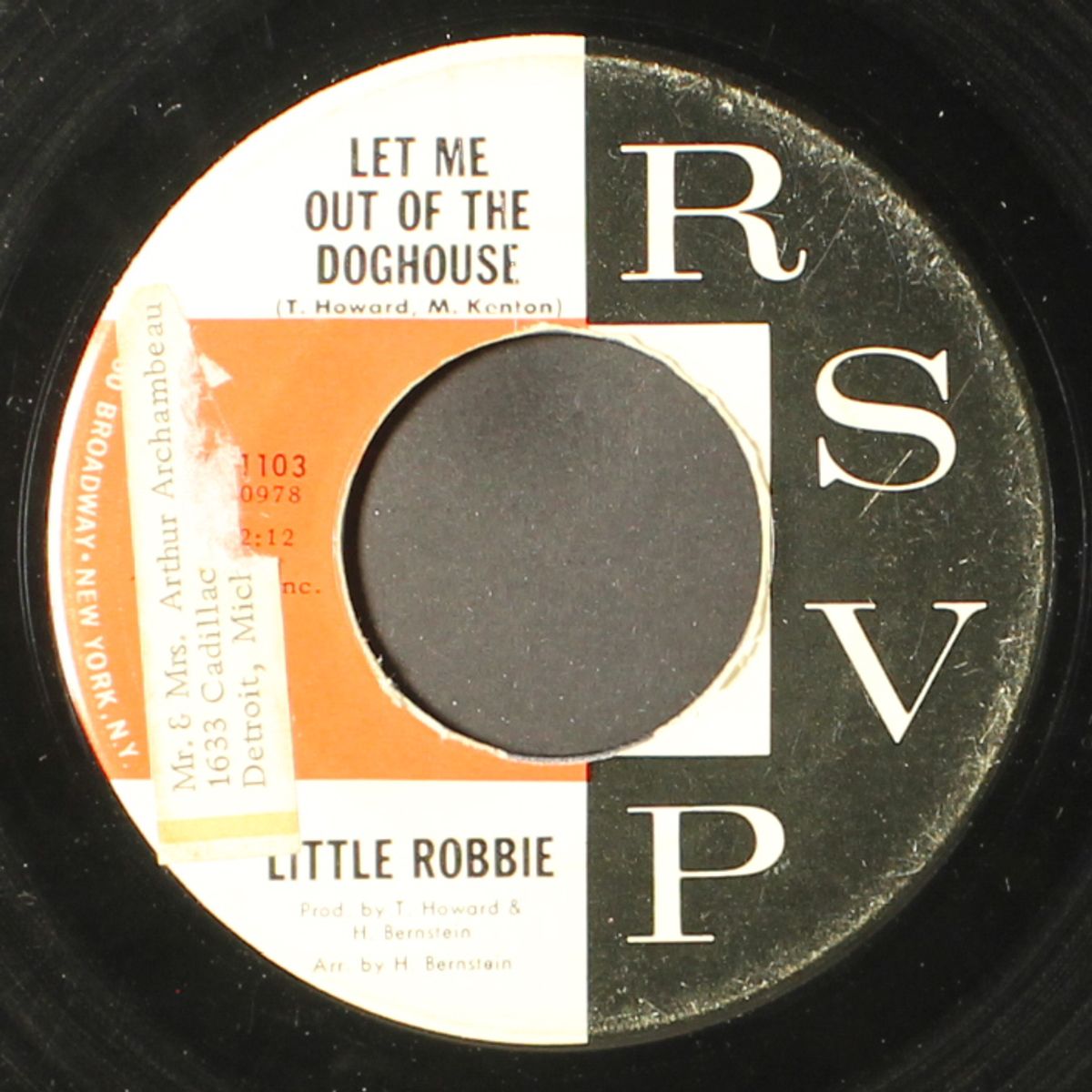 i've got troubles of my own / let me out of the doghouse by LITTLE ROBBIE