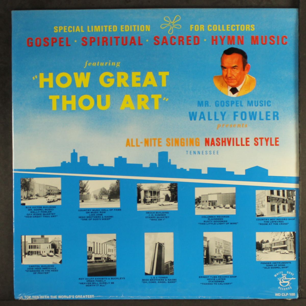 how great thou art - all-nite singing nashville style by WALLY FOWLER
