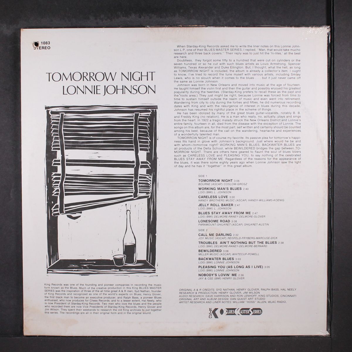 tomorrow night by LONNIE JOHNSON