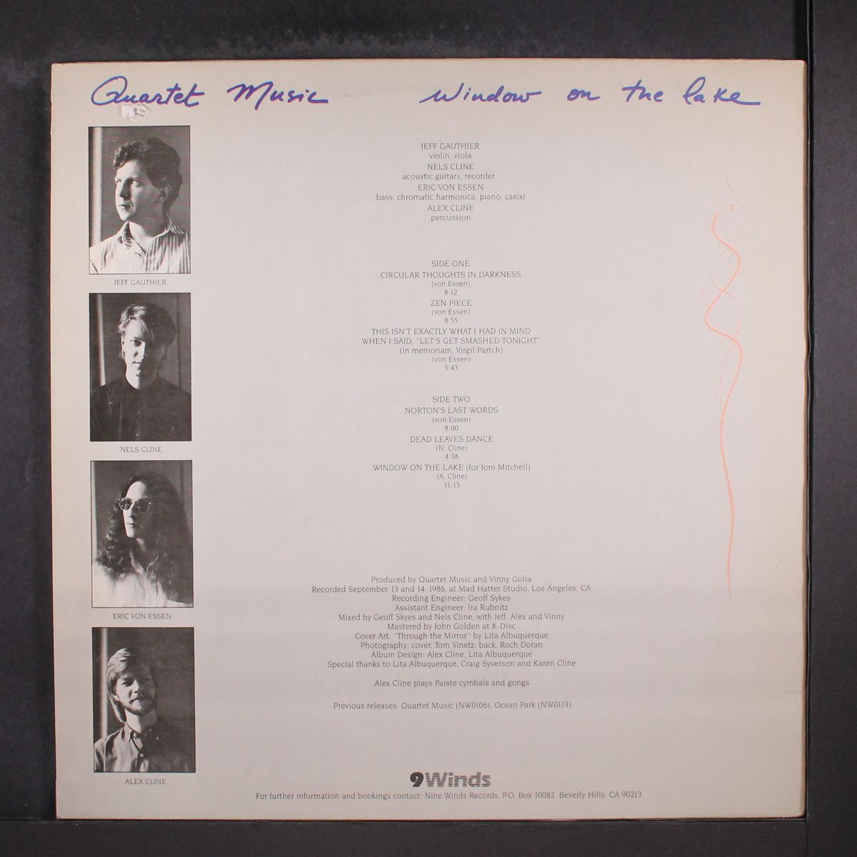 window on the lake by QUARTET MUSIC
