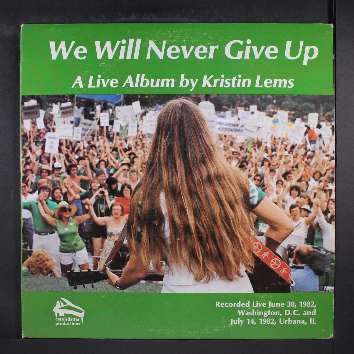 we will never give up by KRISTIN LEMS
