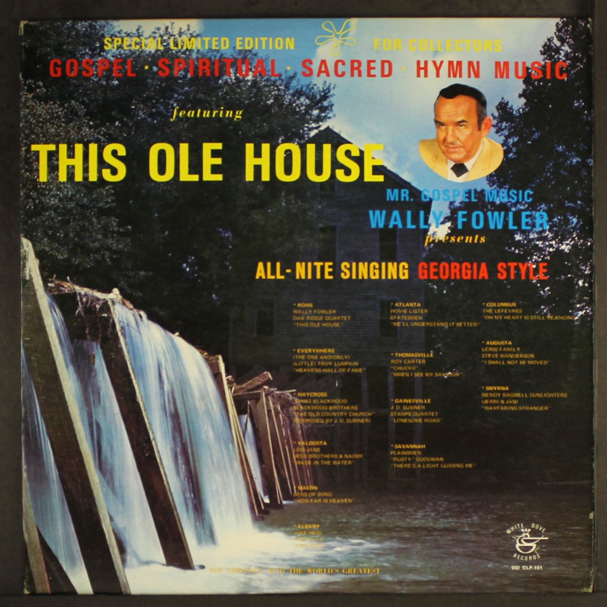 all-night singing georgia style by WALLY FOWLER