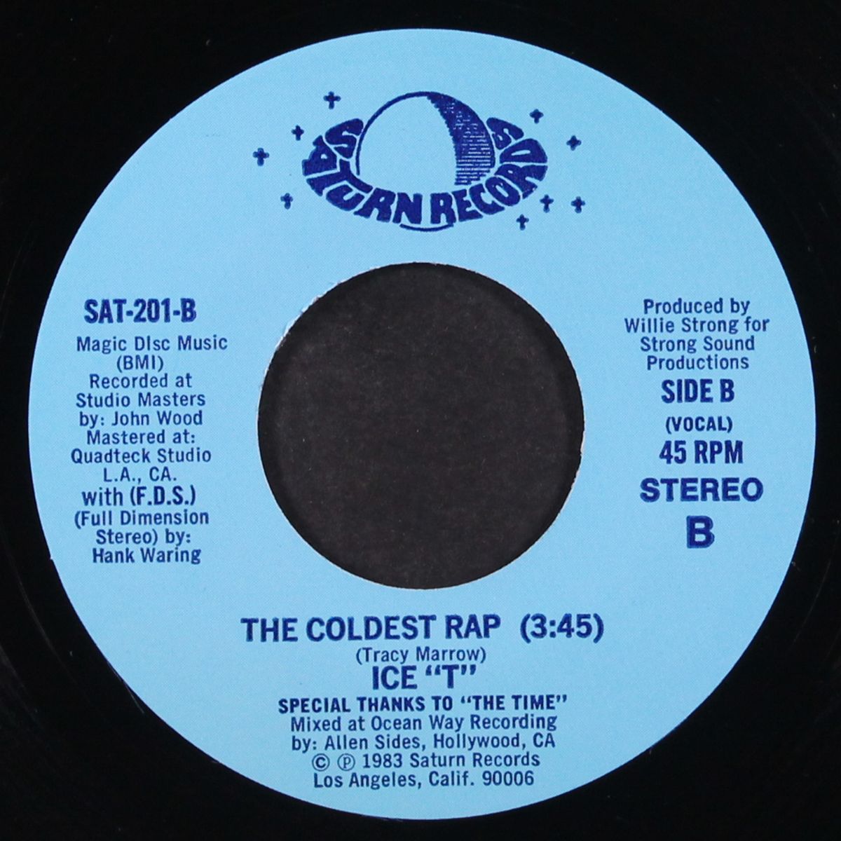 coldest rap / cold wind-madness by ICE-T