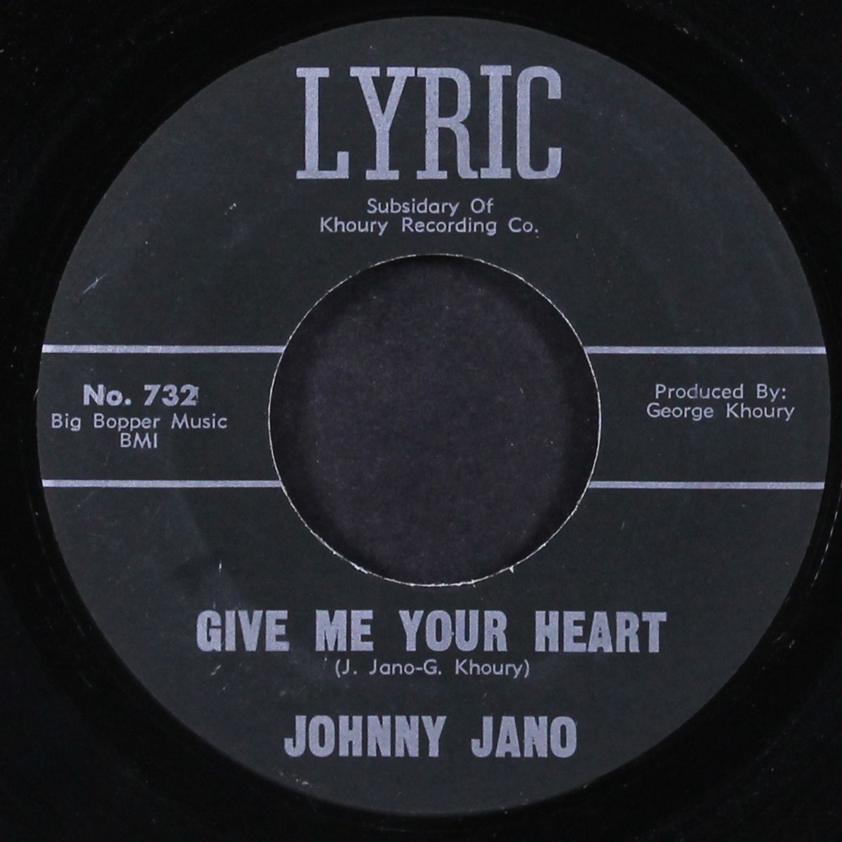 i played for keeps / give me your heart by JOHNNY JANO