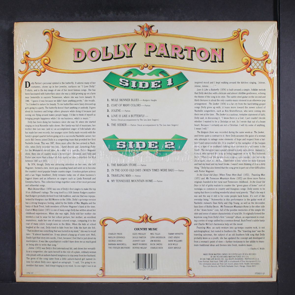 country music by DOLLY PARTON