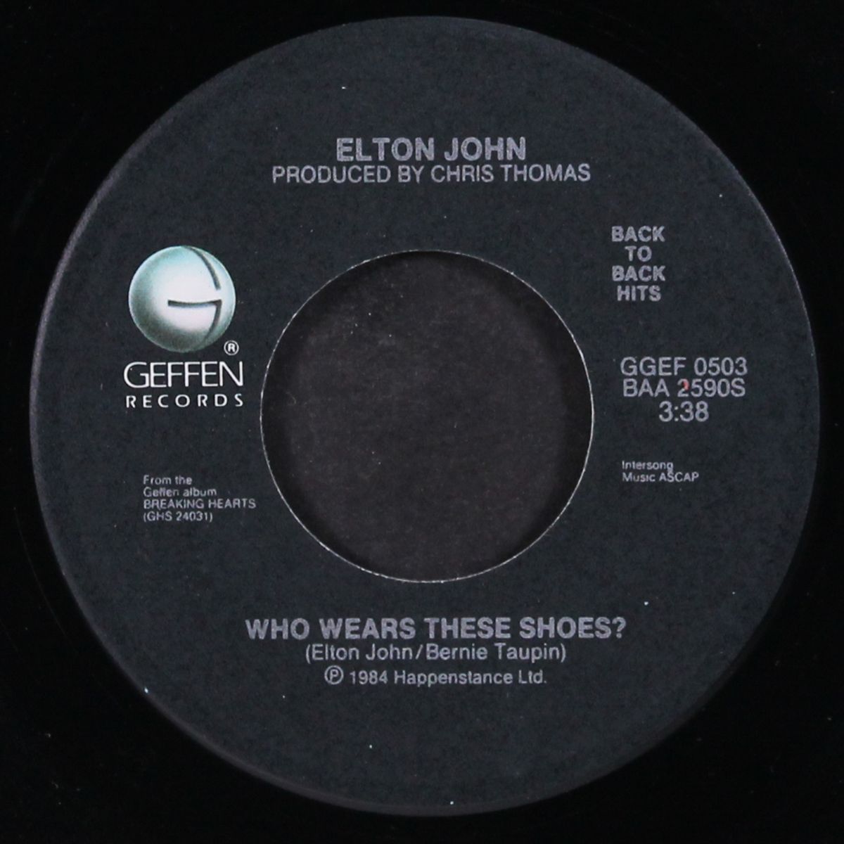 sad songs / who wears these shoes by ELTON JOHN