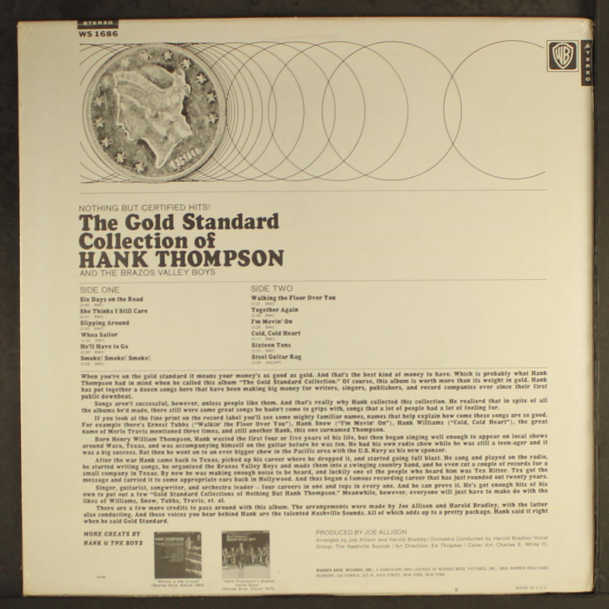gold standard collection of by HANK THOMPSON