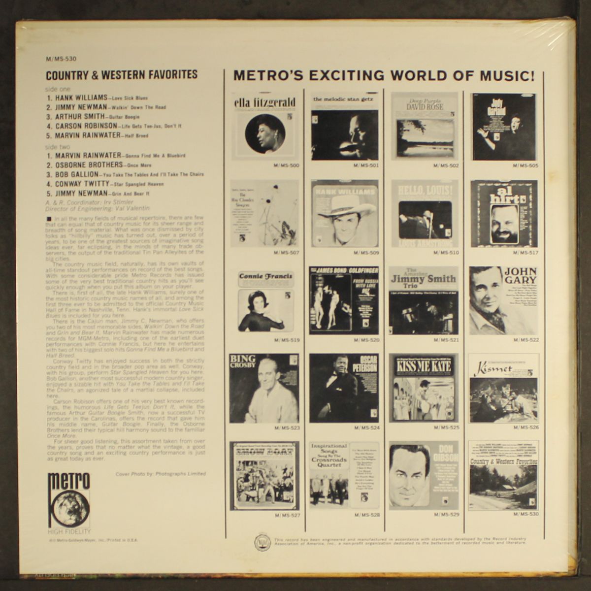 country & western favorites by VARIOUS