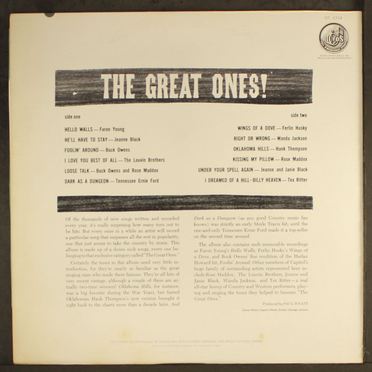 the great ones! by VARIOUS