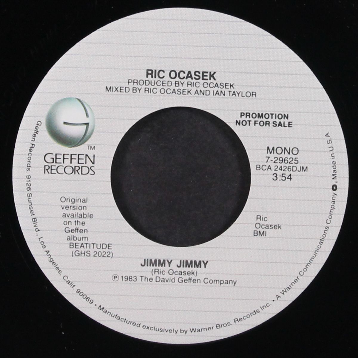 jimmy jimmy by RIC OCASEK