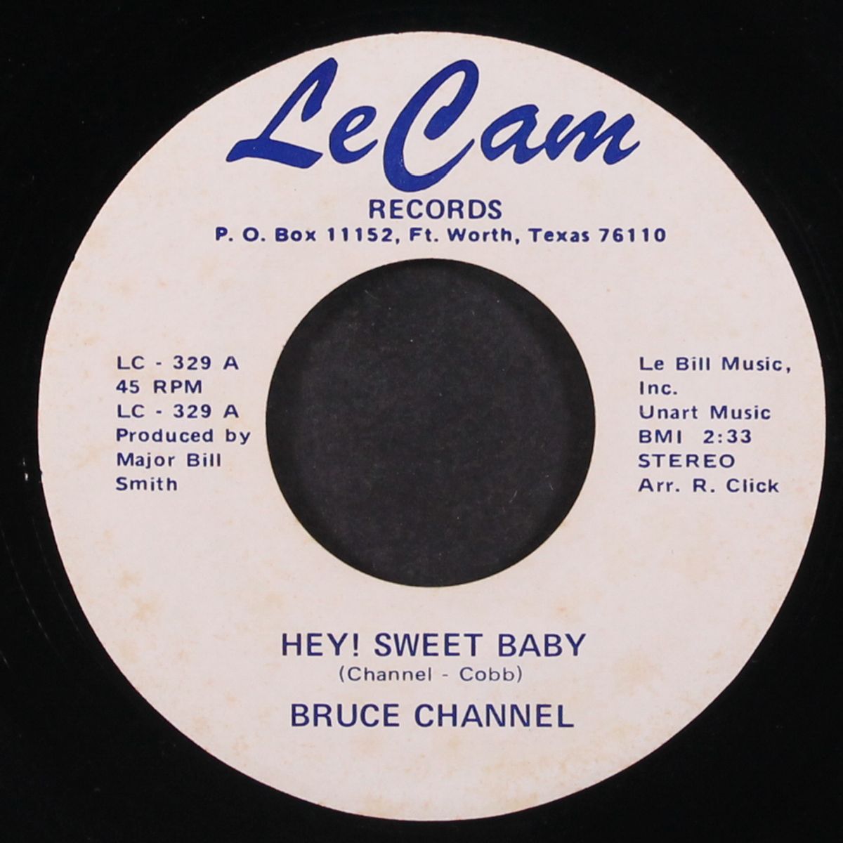 hey sweet baby / king bee by BRUCE CHANNEL