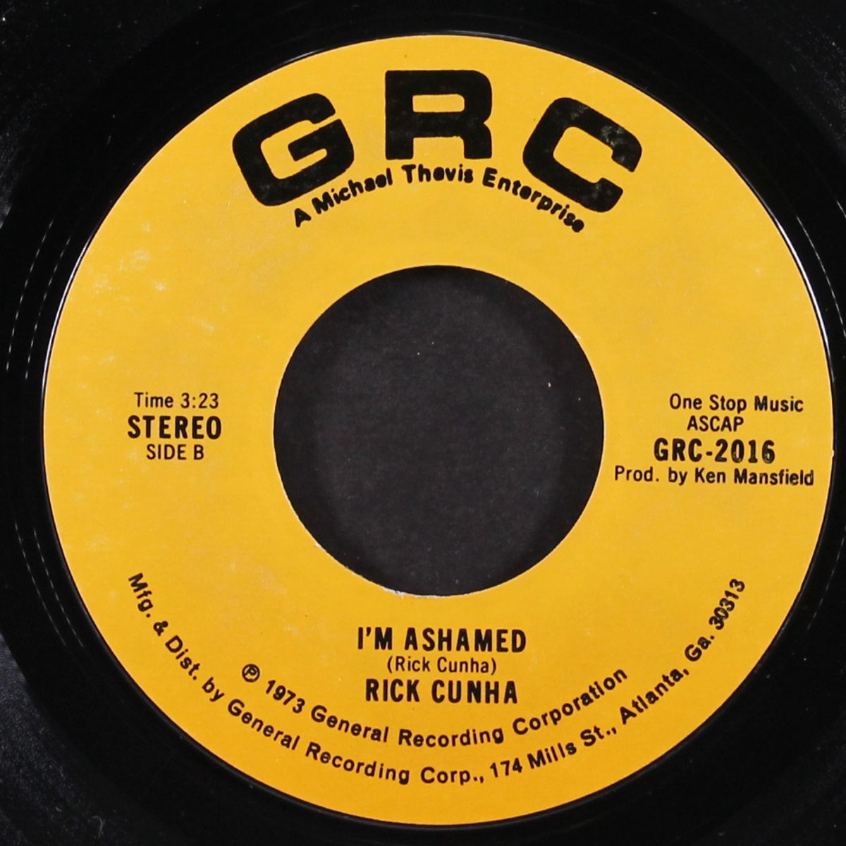i'm a yoyo man / i'm ashamed by RICK CUNHA