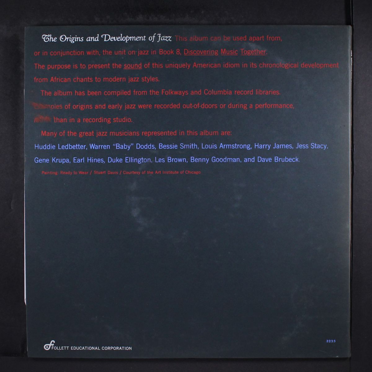 the origins and development of jazz by VARIOUS