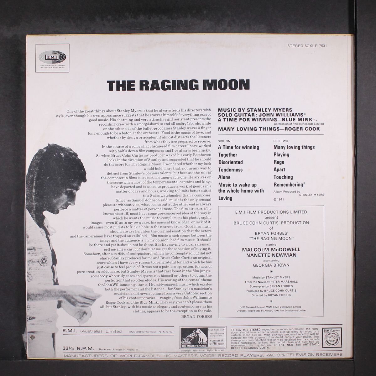 the raging moon by SOUNDTRACK