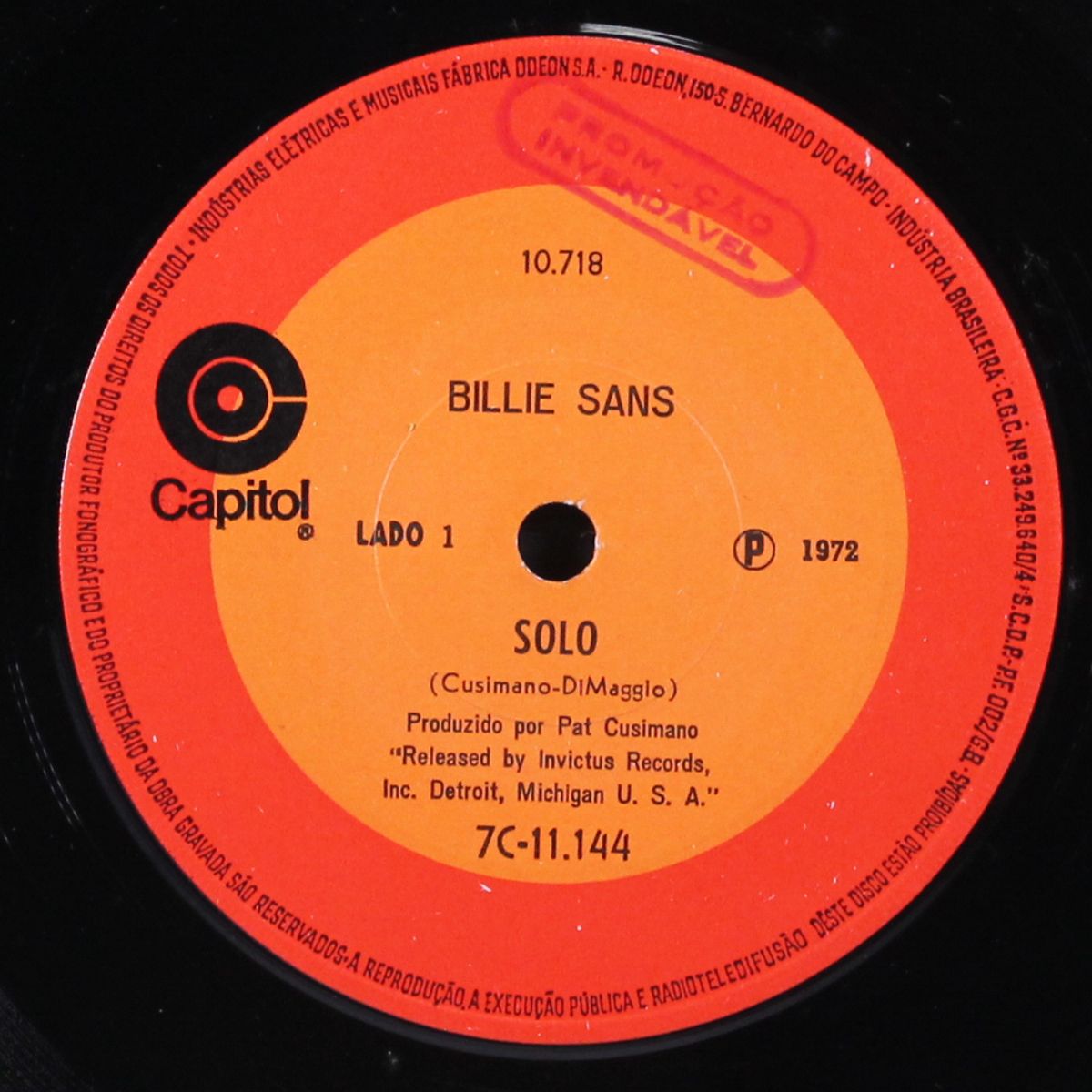 solo by BILLY SANS