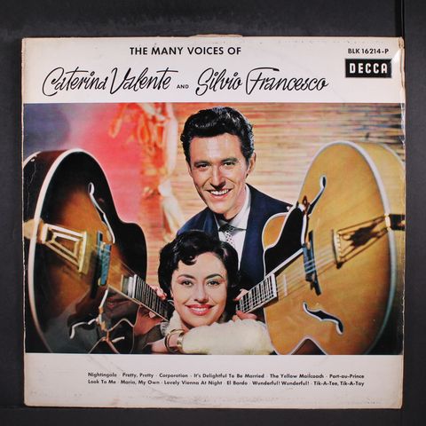 CATERINA VALENTE, SILVIO FRANCESCO