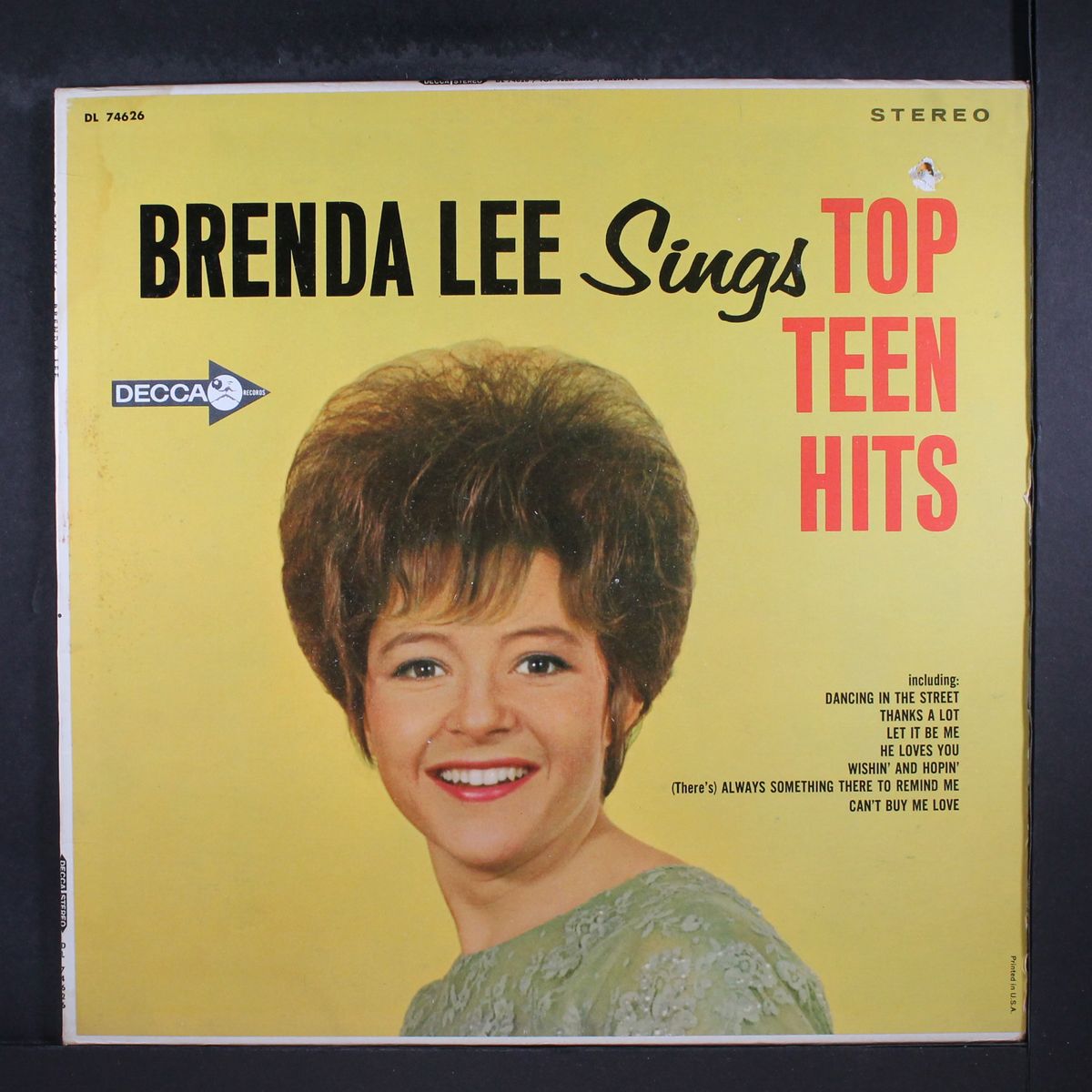 sings top teen hits by BRENDA LEE