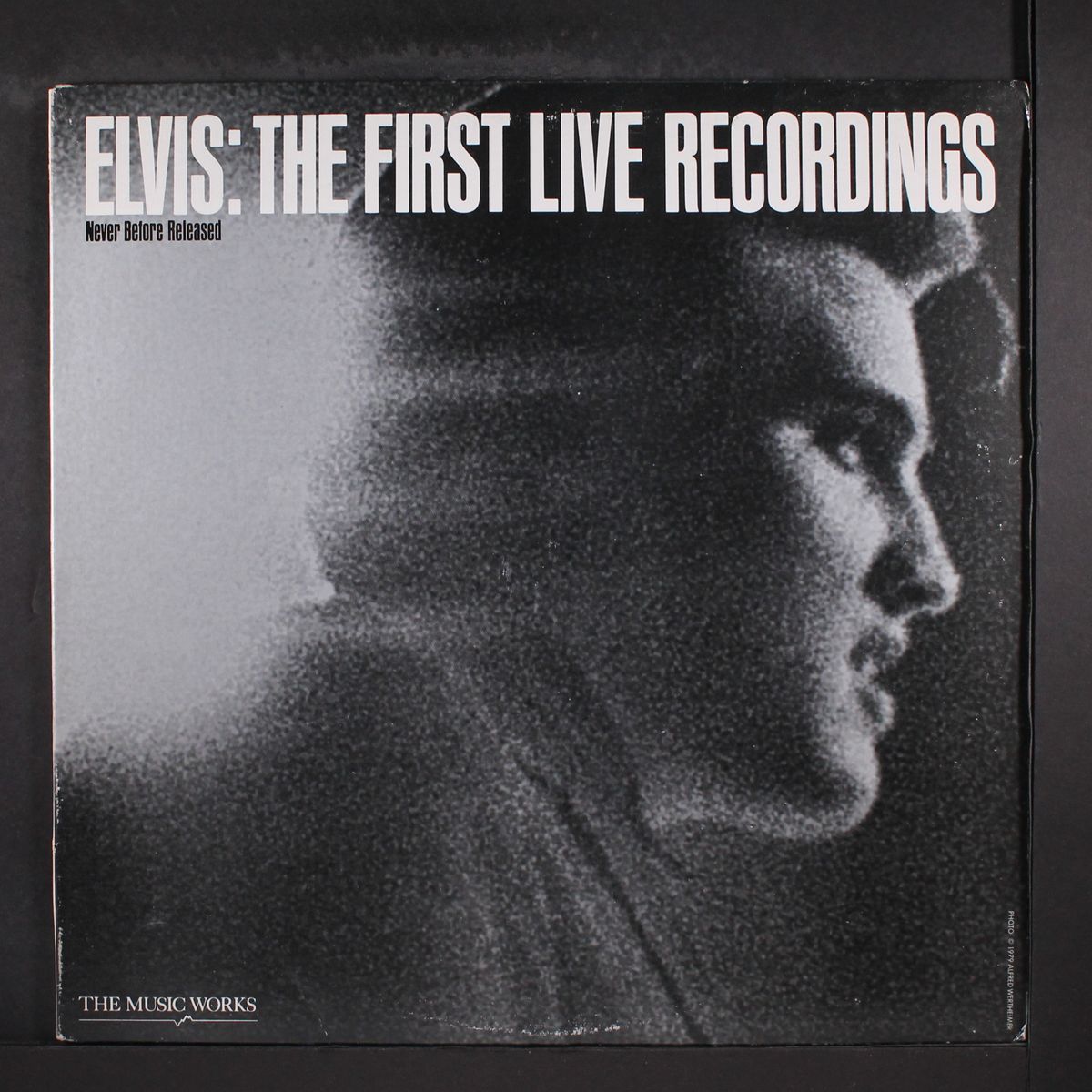 the first live recordings by ELVIS PRESLEY