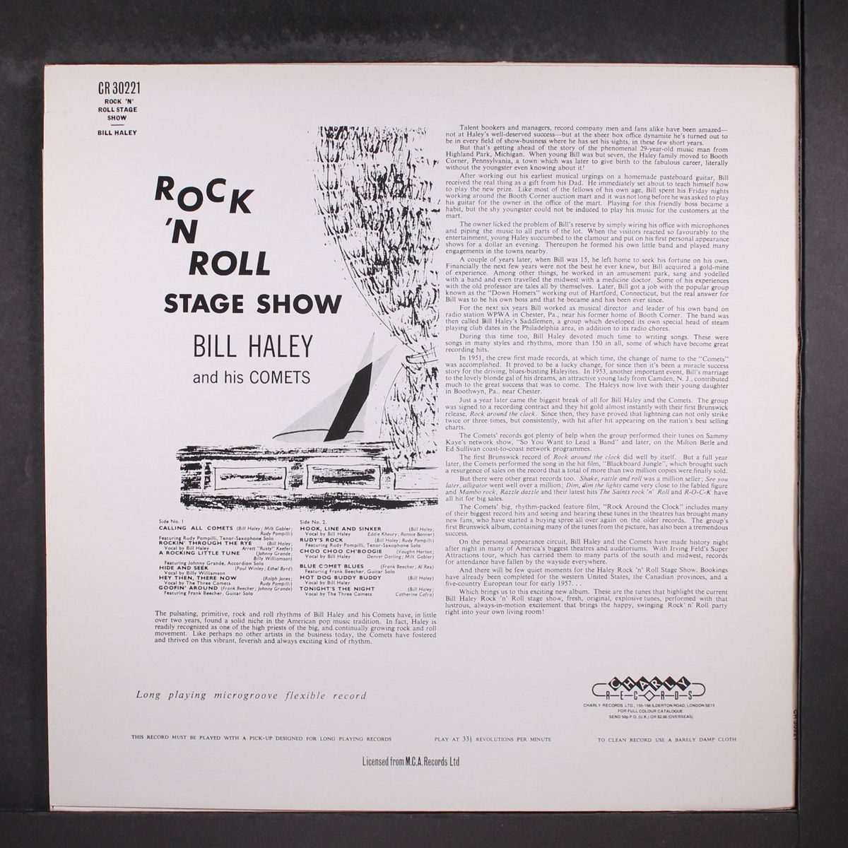 rock'n roll stage show by BILL HALEY