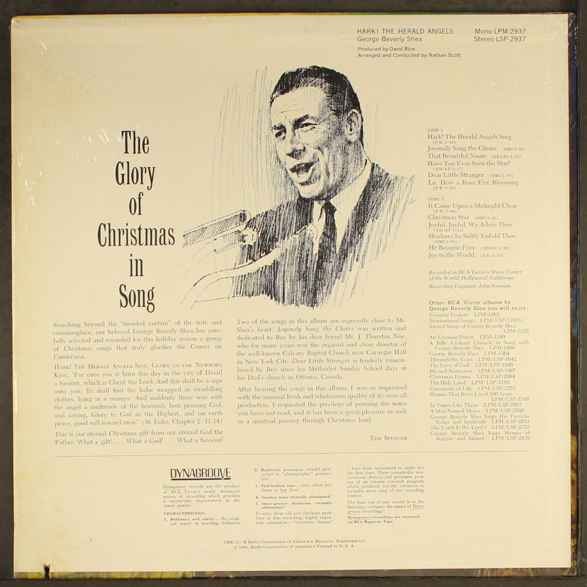 hark! the herald angels by GEORGE BEVERLY SHEA