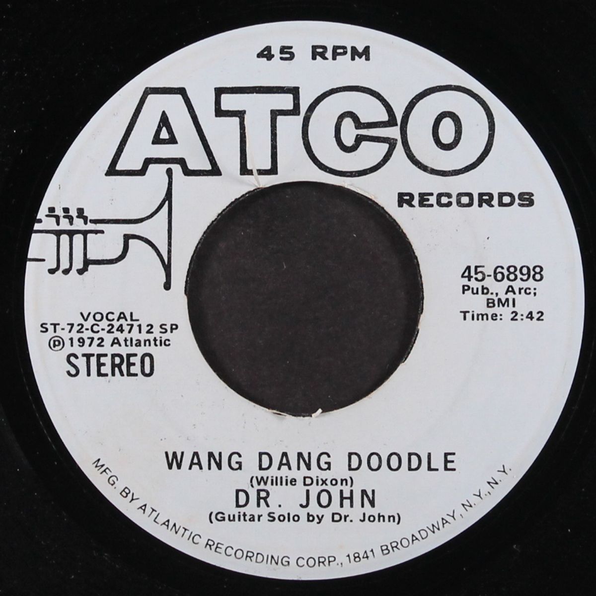 wang dang doodle / mono by DR. JOHN