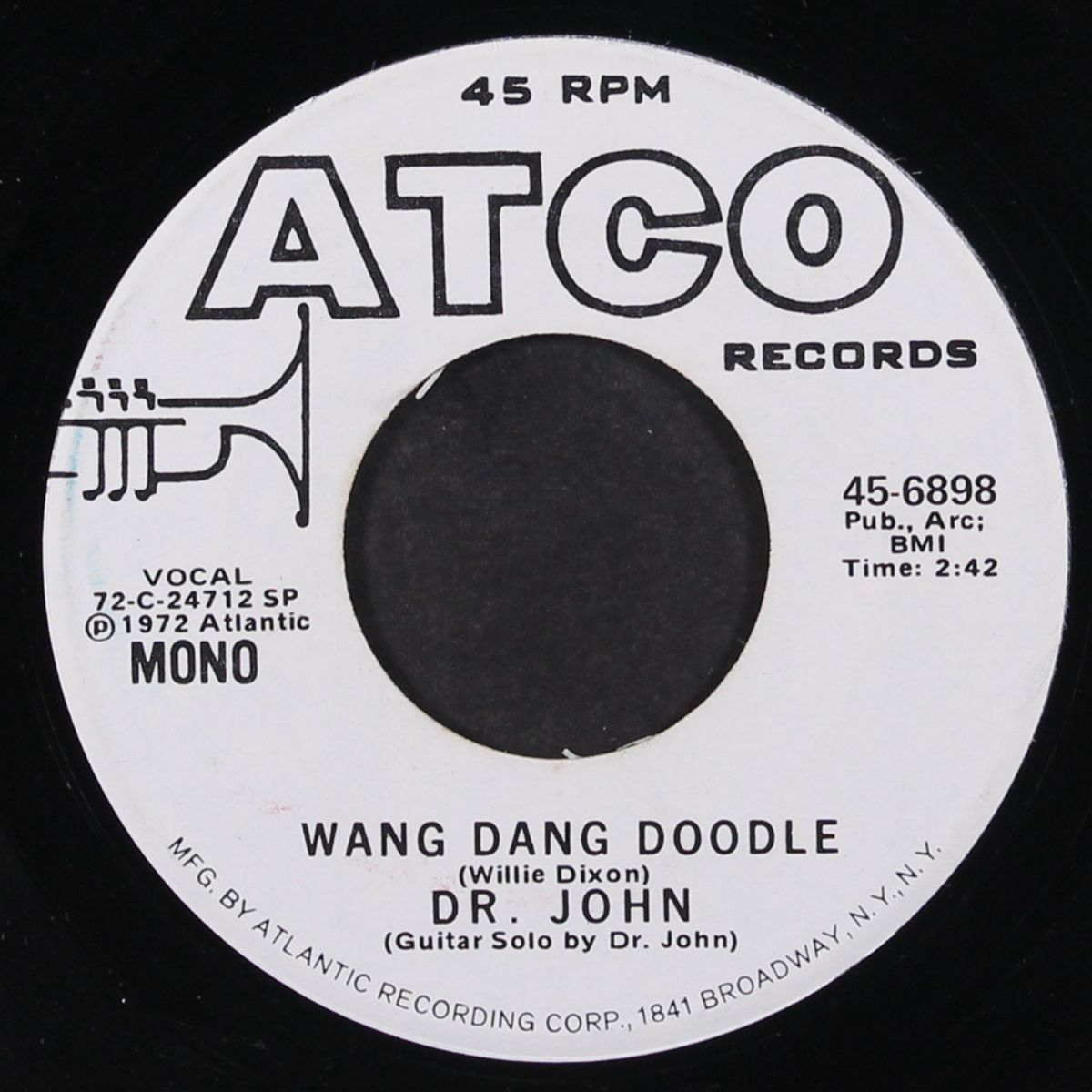 wang dang doodle / mono by DR. JOHN