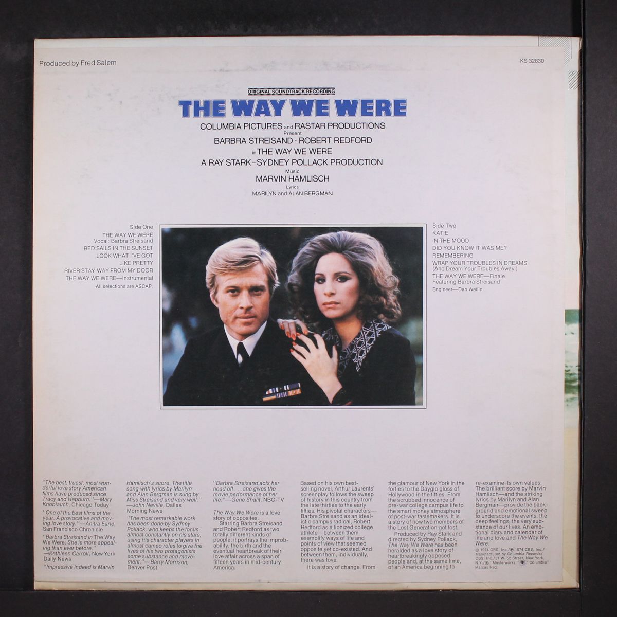 the way we were by SOUNDTRACK