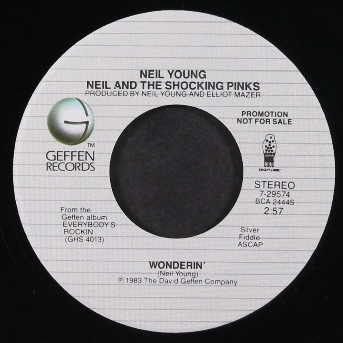wonderin' / mono by NEIL YOUNG