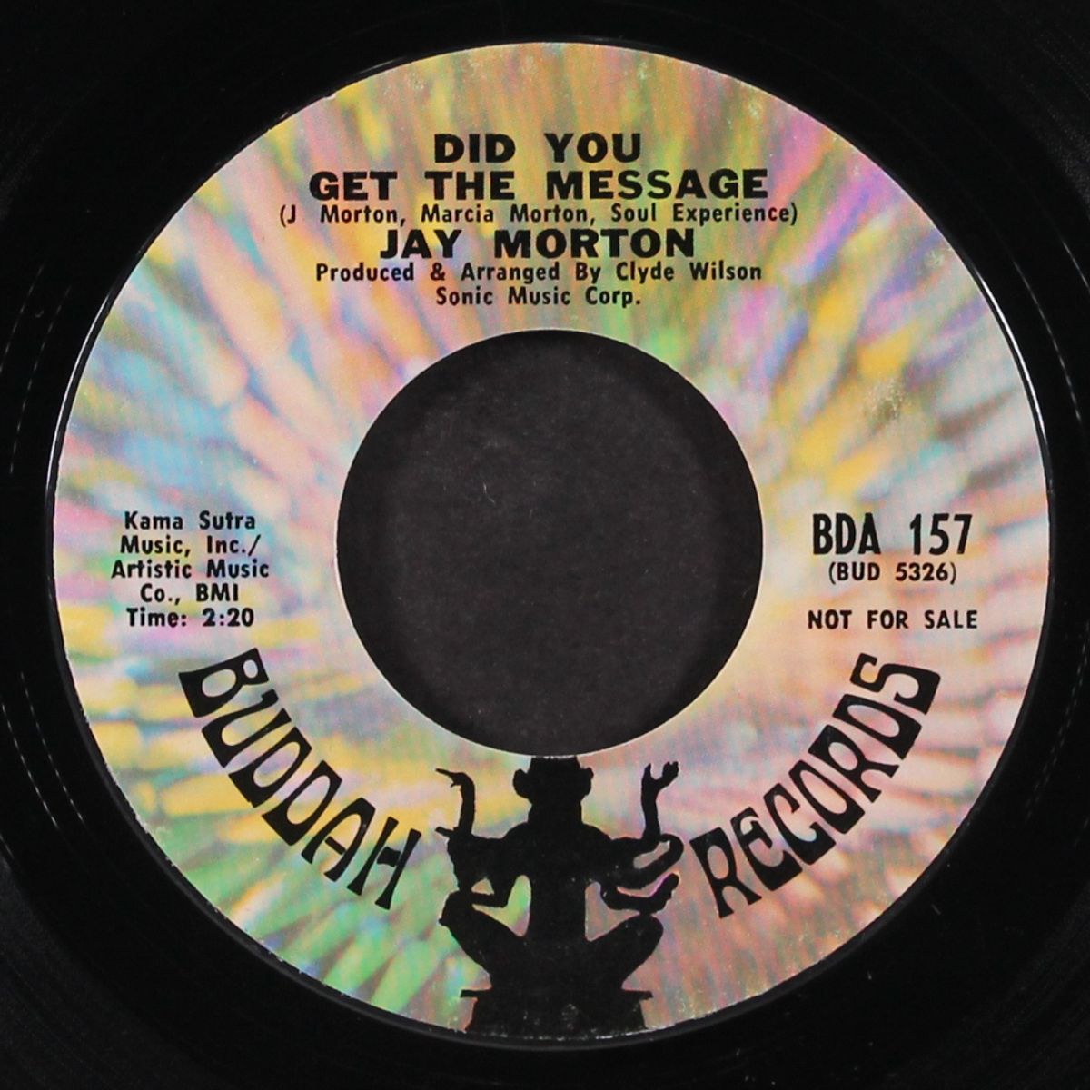 alligator strut / did you get the message by JAY MORTON