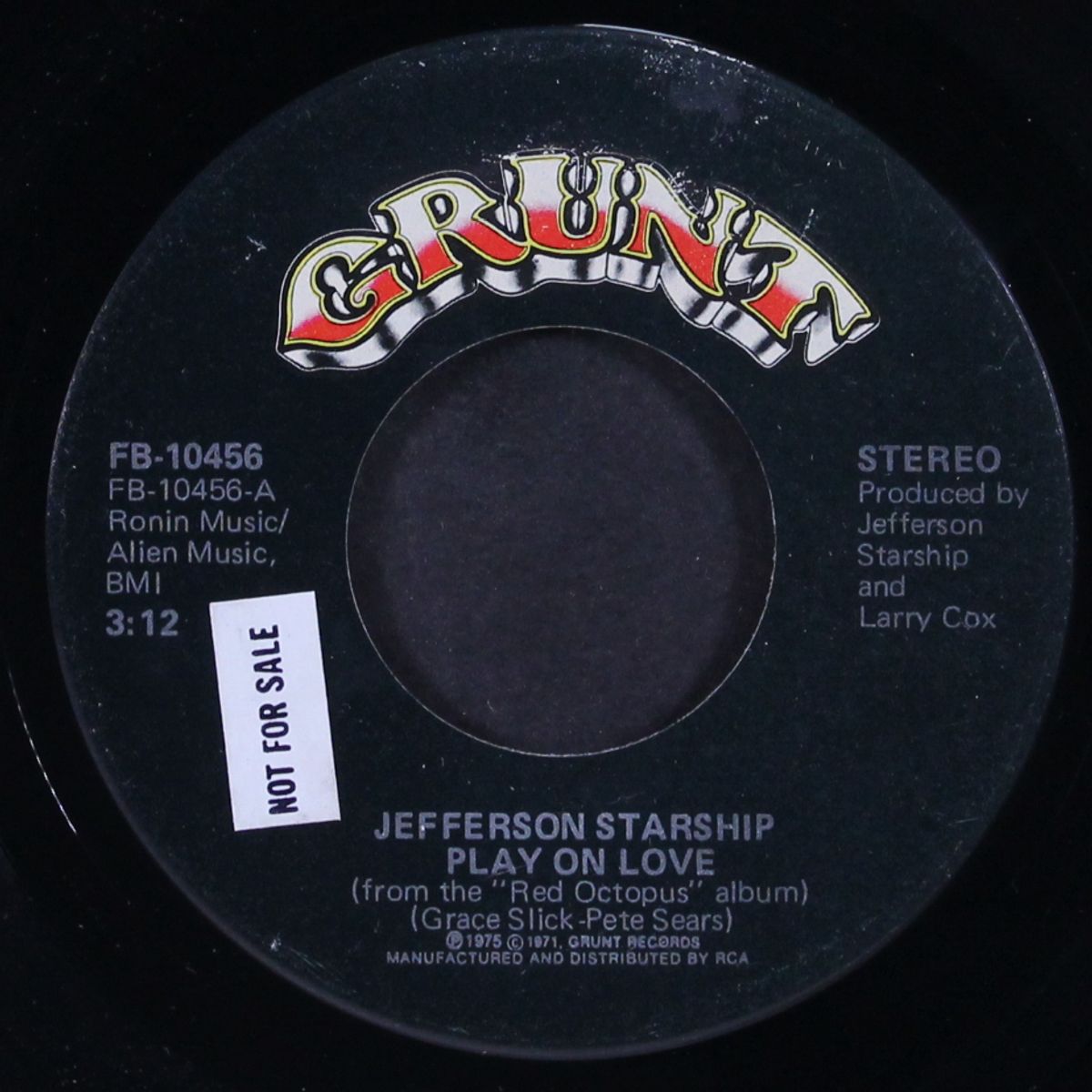 play on love / i want to see another world by JEFFERSON STARSHIP