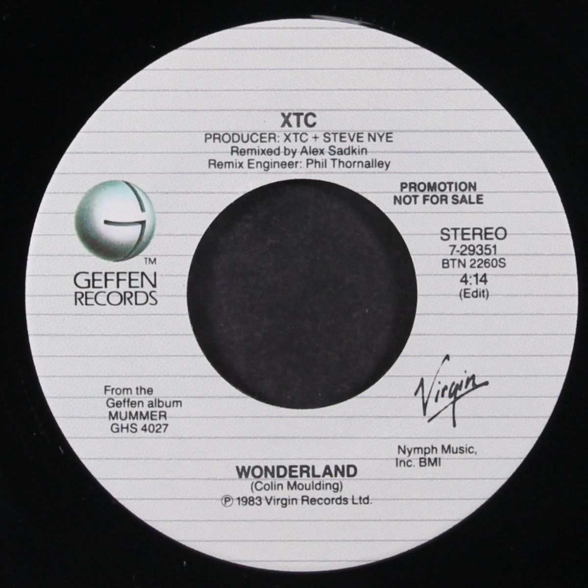 wonderland / same by XTC