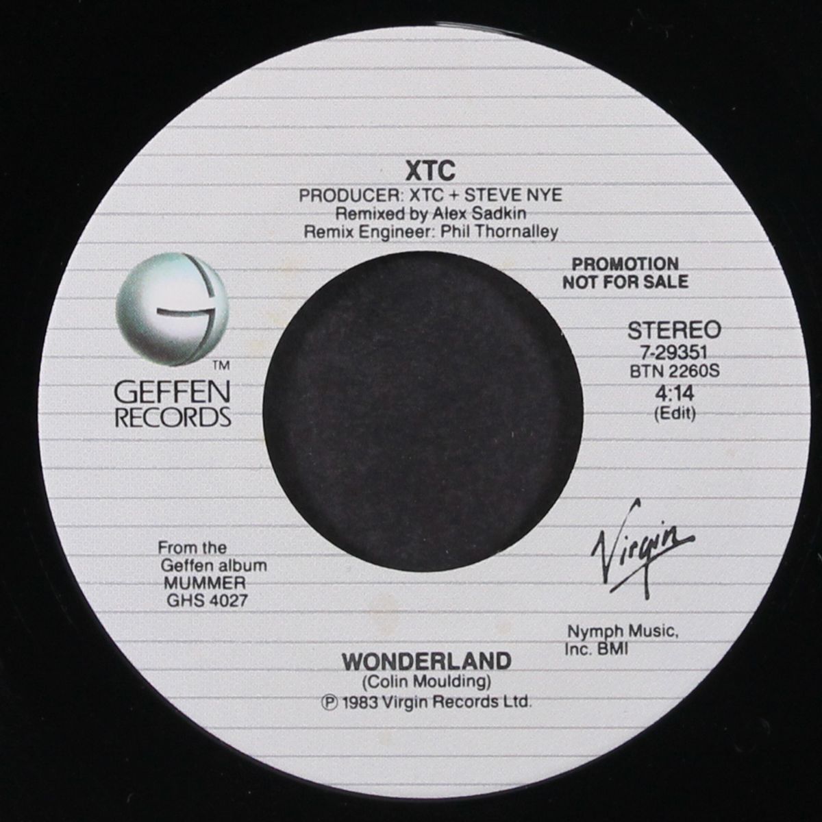 wonderland / same by XTC