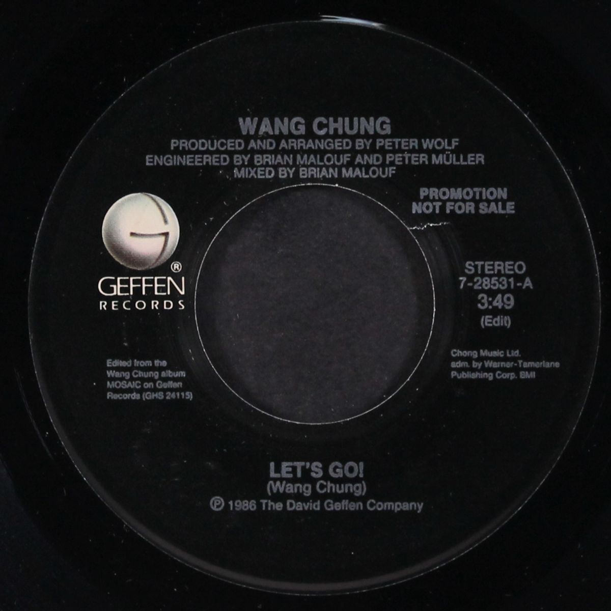 let's go / same by WANG CHUNG