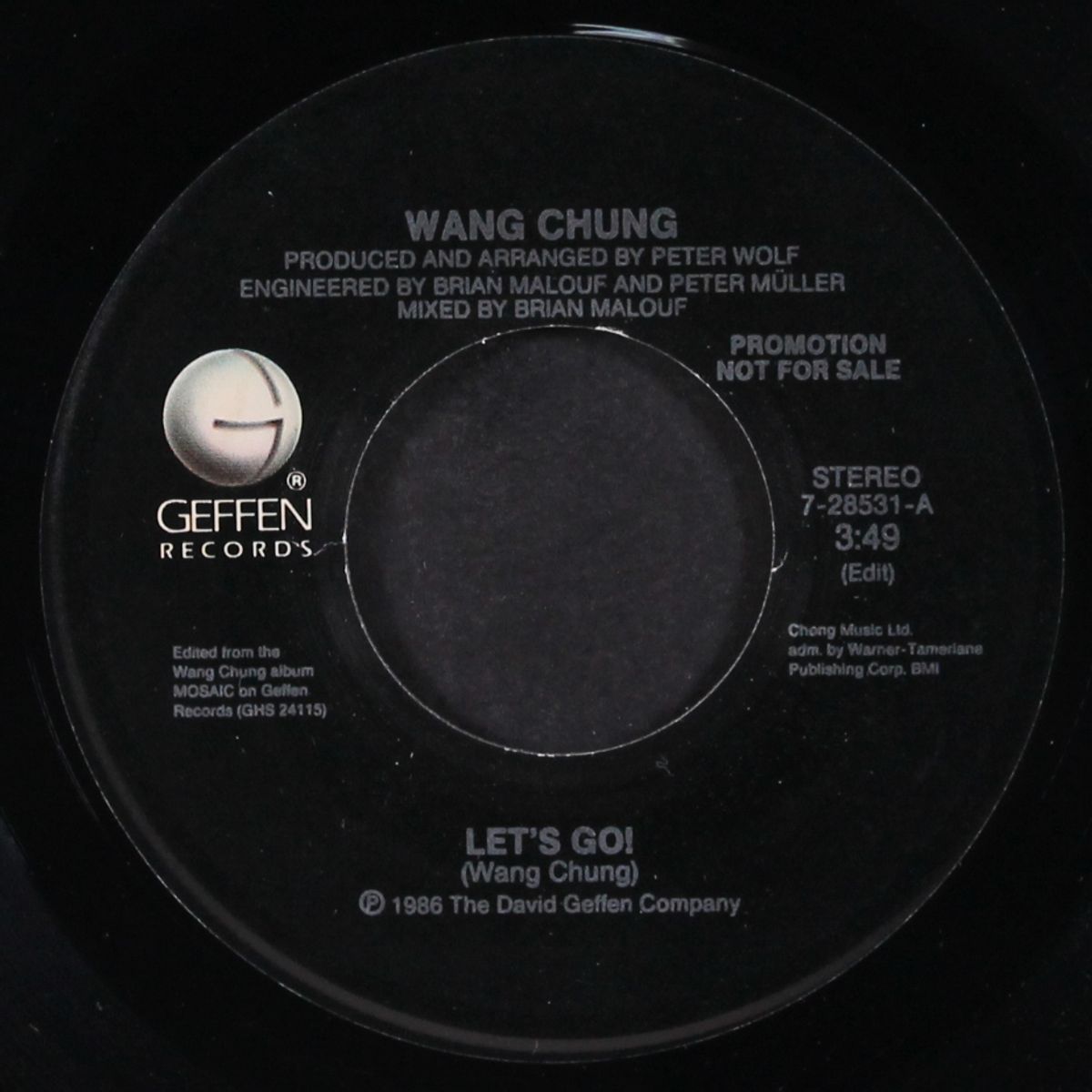 let's go / same by WANG CHUNG