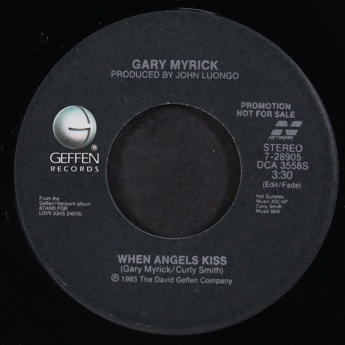 when angels kiss / same by GARY MYRICK